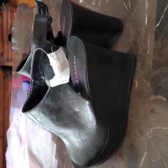 Madden Girl Kaliie Black Size 9 High Heels - Picture 6 of 7